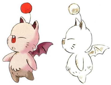 FFIX Moogle Concept 1 (img2.wikia.nocook...) ★ | Character design ...