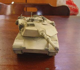 35 Built Gebaut M1A1 Abrams Tank Desert Storm War Battle Army