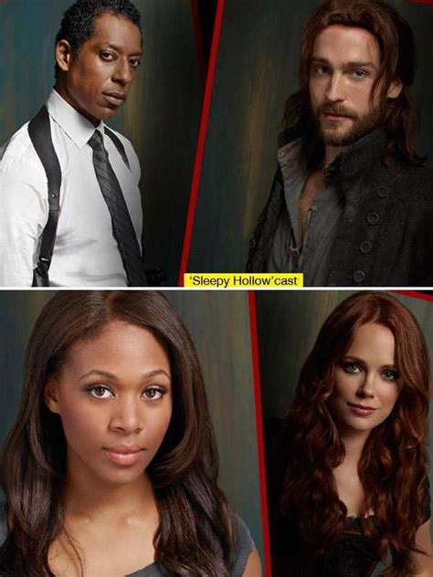 A few cast members of "Sleepy Hollow". | Sleepy hollow cast, Sleepy ...