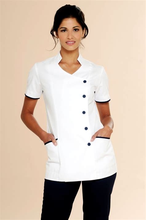 Nursing Uniform Tunic L2 | Nurse uniform, Beauty uniforms, Uniform design