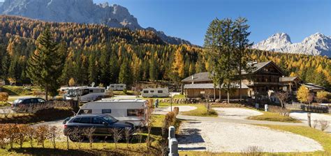 Campingplatz in den Dolomiten, Pustertal | Caravan Park