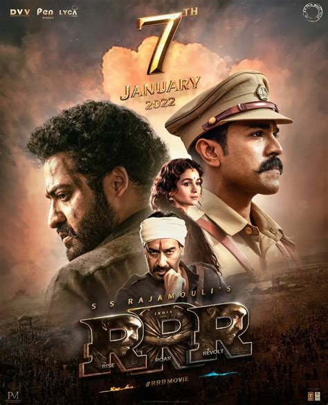 'RRR' release date out! The film will hit theatres in January 2022.