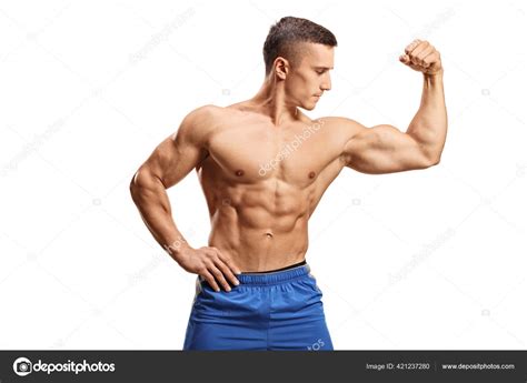 Muscular Guy Flexing – Telegraph