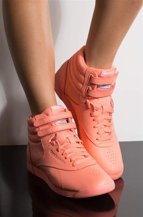 REEBOK Freestyle Hi Sneaker, In Stellar Pink | Reebok freestyle, Reebok ...