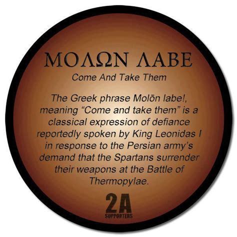 History | mythology and history | Molon labe, Molon labe tattoo, Greek ...