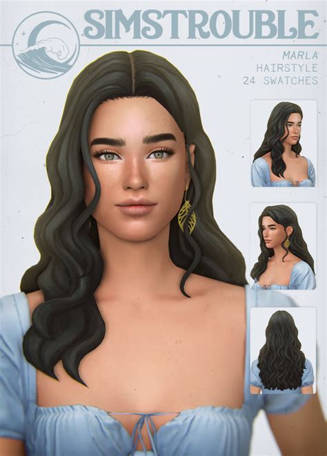 Sims 4 Cc Hair Female Maxis Match - Infoupdate.org