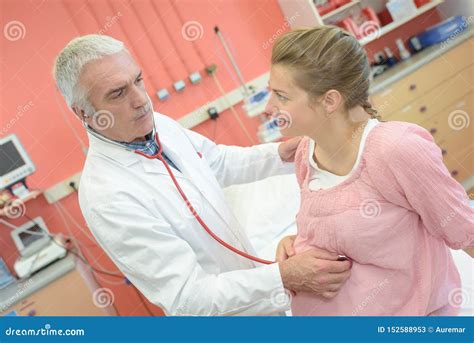 Pregnant Woman on Prenatal Checkup Stock Image - Image of child ...