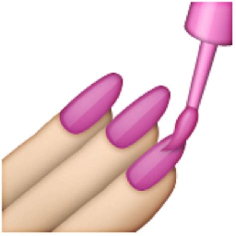 nails emoji png - Clip Art Library