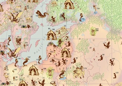 Mapping Folklore: Mythical Creatures of the Baltics and Beyond – Deep ...