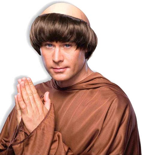 Amazon.com: Forum Novelties mens Polyester Monk Wig With Tonsure Party ...