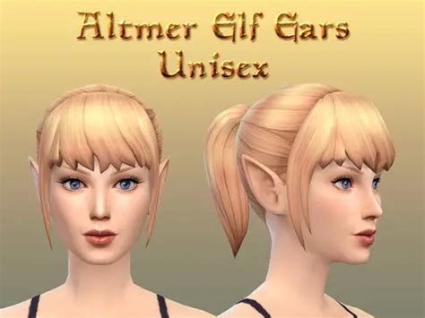 Sims 4 Elf Ears CC: Download the best custom ear (Updated) 2024