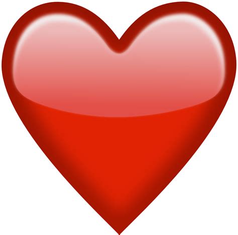 Red Heart Emoji Black Background Red Heart Emoji Heart Emoji Png ...