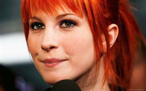 redhead, Hayley Williams, singer, green eyes, Paramore, HD Wallpaper ...