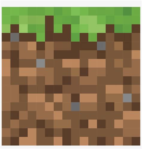 Download Block Of Grass From The Game Minecraft - Minecraft Grass Block ...