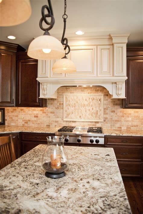 Travertine Kitchen Backsplash Ideas - Image to u