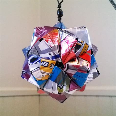 RIP-IT Energy Drink Can Art Origami Ornament // Upcycled - Etsy