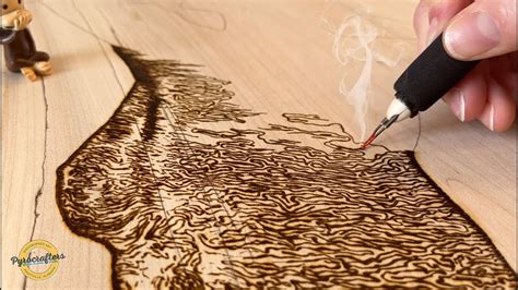 Wood Burning Art | Pyrography Art | Wood Burn Time Lapse | Pyrography ...