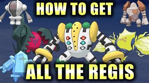 HOW TO GET ALL REGIS IN POKEMON SWORD AND SHIELD CROWN TUNDRA ...