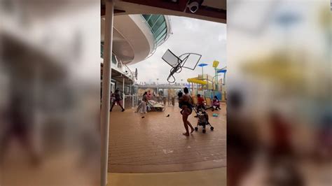 Video: Royal Caribbean cruise ship hit by storm at Port Canaveral - CNN ...