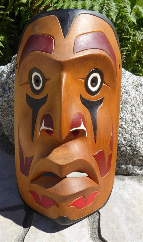 Northwest Coast Canada First Nations Potlatch Ceremonial Mask ⋆ Copper ...