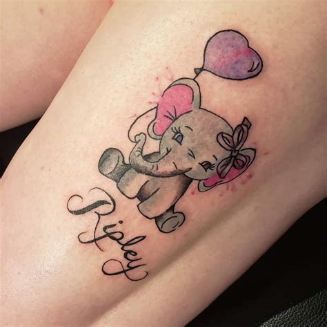 Little Elephant Tattoo