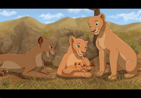 Walt Disney Fan Art - The Lion King Lionesses - Walt Disney Characters ...