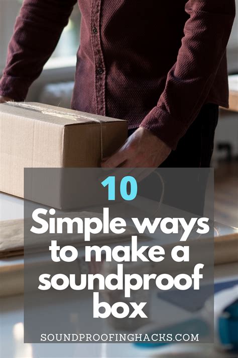 How to make a soundproof box? | Soundproof box, Sound proofing ...