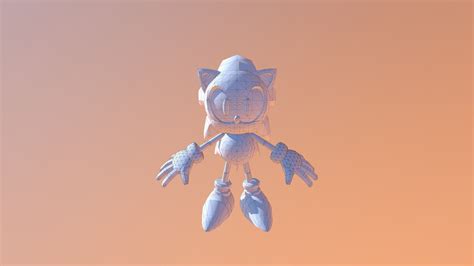 Sonic X-Treme - 3D model by charliescrunch [49e4999] - Sketchfab