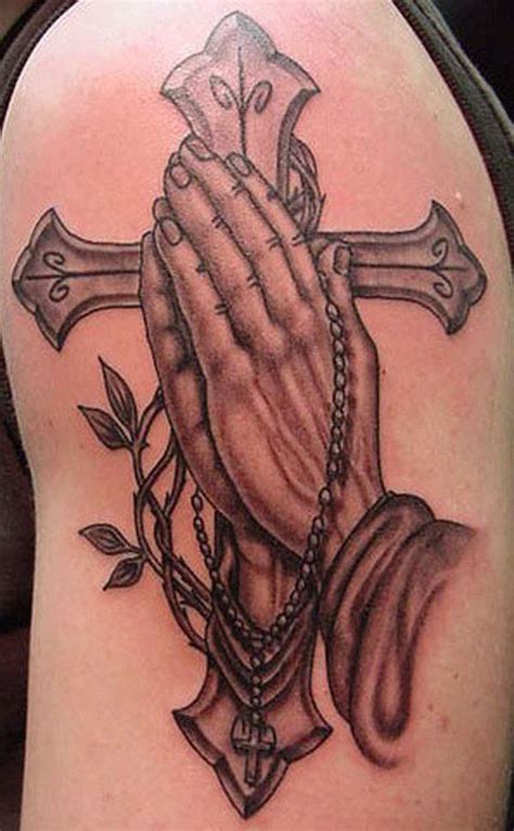 50 Awesome Praying Hands Tattoos | Art and Design | Христианские ...