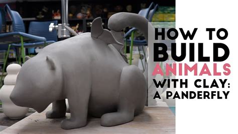 How to Build Animals with Clay: A Panderfly - YouTube