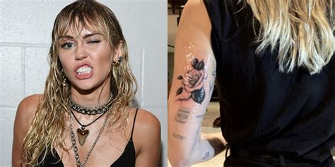 All of Miley Cyrus' Tattoos – Miley Cyrus Tattoos and Their Meaning