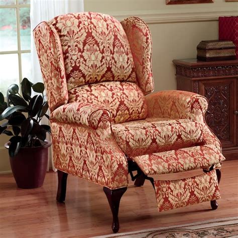 Microfiber Wingback Recliner | Country Door | Furniture, Reclining wing ...