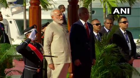 Prime Minister Narendra Modi: Maldives: Prime Minister Narendra Modi ...