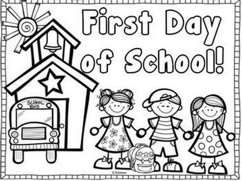 First Day Of Preschool Coloring Pages at GetColorings.com | Free ...