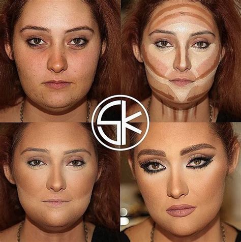 Face Contouring Makeup Before And After | Saubhaya Makeup