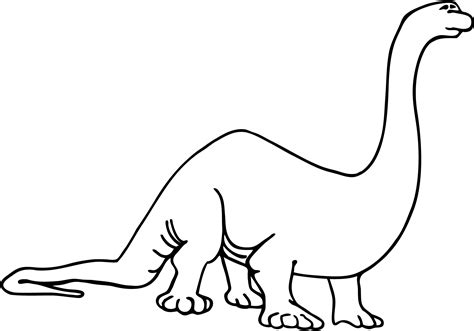 Stegosaurus Outline | Free download on ClipArtMag