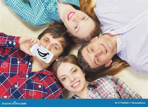 Let s be friends stock photo. Image of concept, phone - 57780060