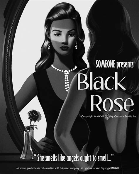 Black Rose - Noir Movie Poster :: Behance