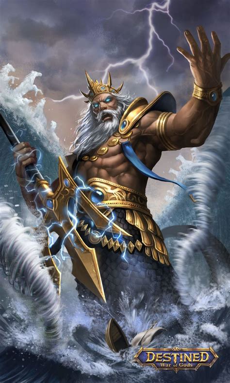 Poseidon | Greek mythology art, Greek mythology gods, Greek mythology ...