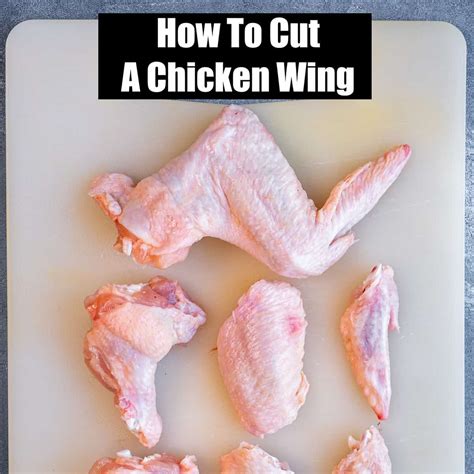 How To Cut Chicken Wings Into Sections - Give Recipe