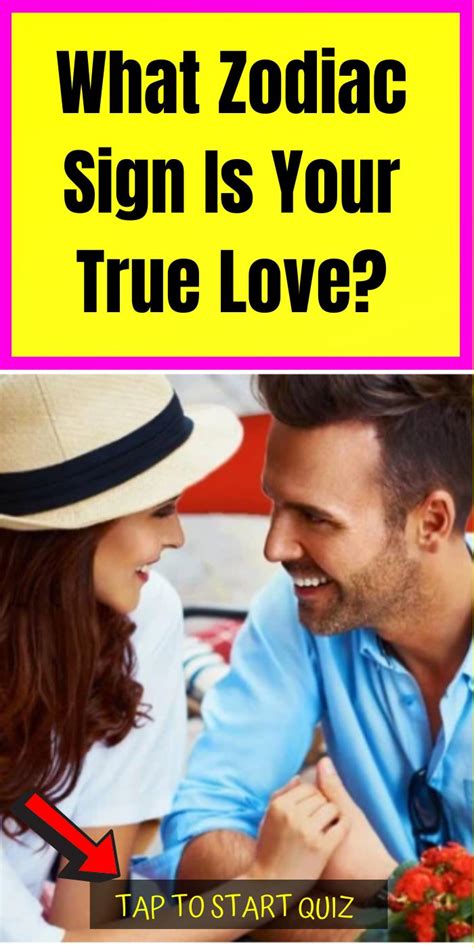 What Zodiac Sign Is Your True Love? | True love quiz, Zodiac sign quiz ...