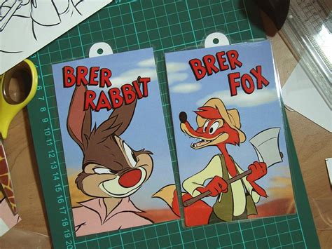 Brer Rabbit and Brer Fox badge by Henrieke on DeviantArt