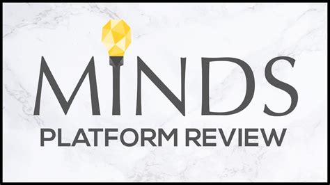 Minds.com Platform Review - YouTube