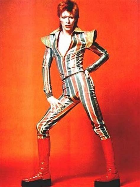 Glam + Rock | David bowie costume, David bowie fashion, David bowie ziggy