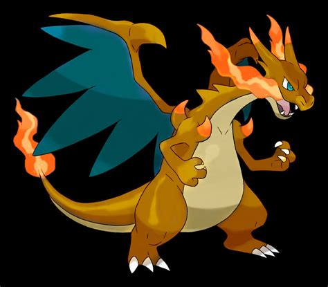 Shiny Mega Charizard X by BLZofOZZ on DeviantArt