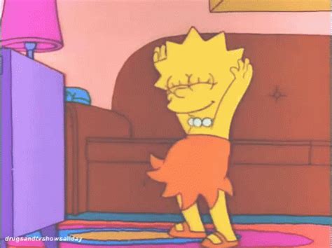 Lisa Simpson Dancing GIF - Lisa Simpson Dancing Simpsons - GIF များ ရ ...