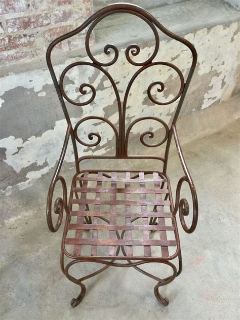 Iron Chairs for Exterior Patio, Heavy, Ornate | Out Of The Box