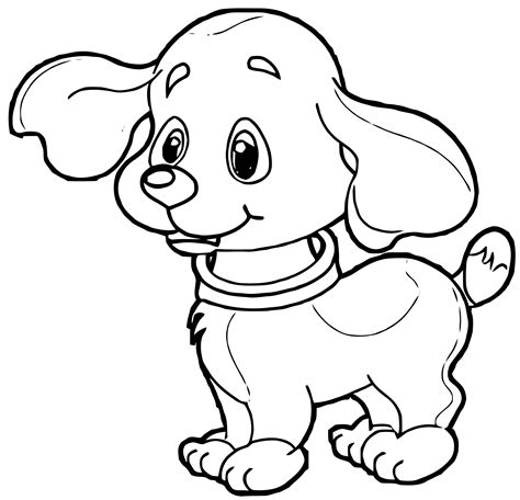 Dog Coloring Pages 076 | Wecoloringpage.com