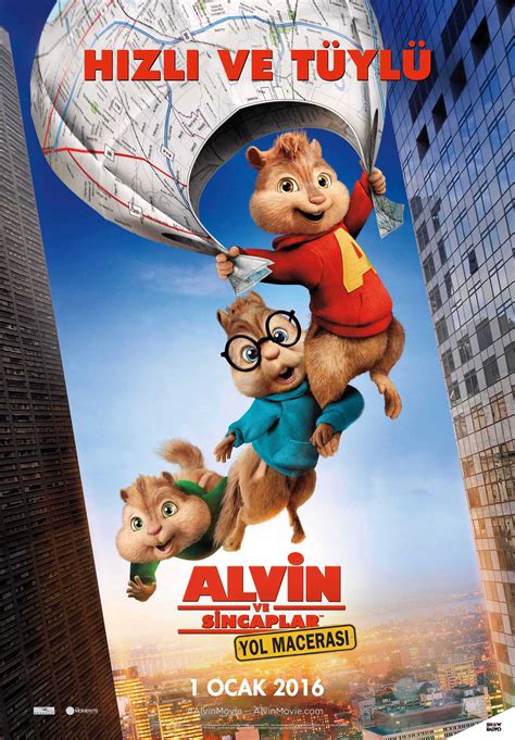 Alvin ve Sincaplar: Yol Macerası - Alvin And The Chipmunks: The Road ...