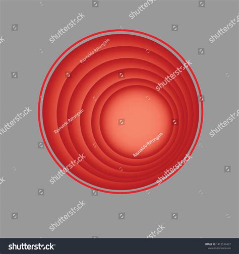 Perfect Circle Looping Illusion Vector Object: vector de stock (libre ...